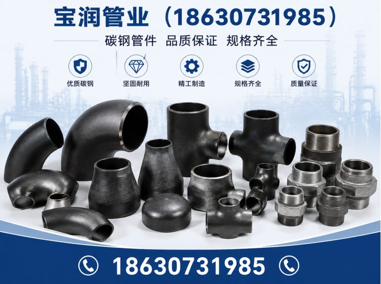 盐山县碳钢管件展示图
